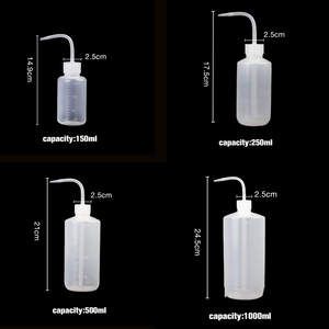 <span class=keywords><strong>Bouteille</strong></span> de rinçage pour tatouage à bec courbé compressible de laboratoire 150ml 250ml 500ml 1000ml - Product Image 2