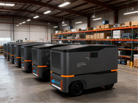 Robot Pengisian Daya EV Mobile Otonom 120kW Pengisian Cepat Kapasitas Baterai 165kWh Robot Pengisi Daya EV Otomatis Cerdas