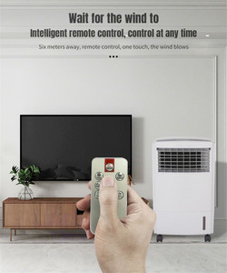 10L取り外し可能な水タンクAC \ DC12Vソーラーパワーポータブルルームエアクーラーを備えた家庭用または新品用の小型蒸発剤 - Product Image 5