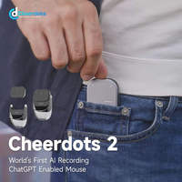 Cheerdots 2 Air Mouse Ai Intelligent Touchpad Speech Pen Nirkabel Dapat Dilepas Tiga dalam Satu Mouse Gaming Kantor Laptop Mouse