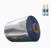 Film rétractable coulé en PVC transparent du fabricant chinois pour la conception d'étiquettes et d'emballages à manchon rétractable