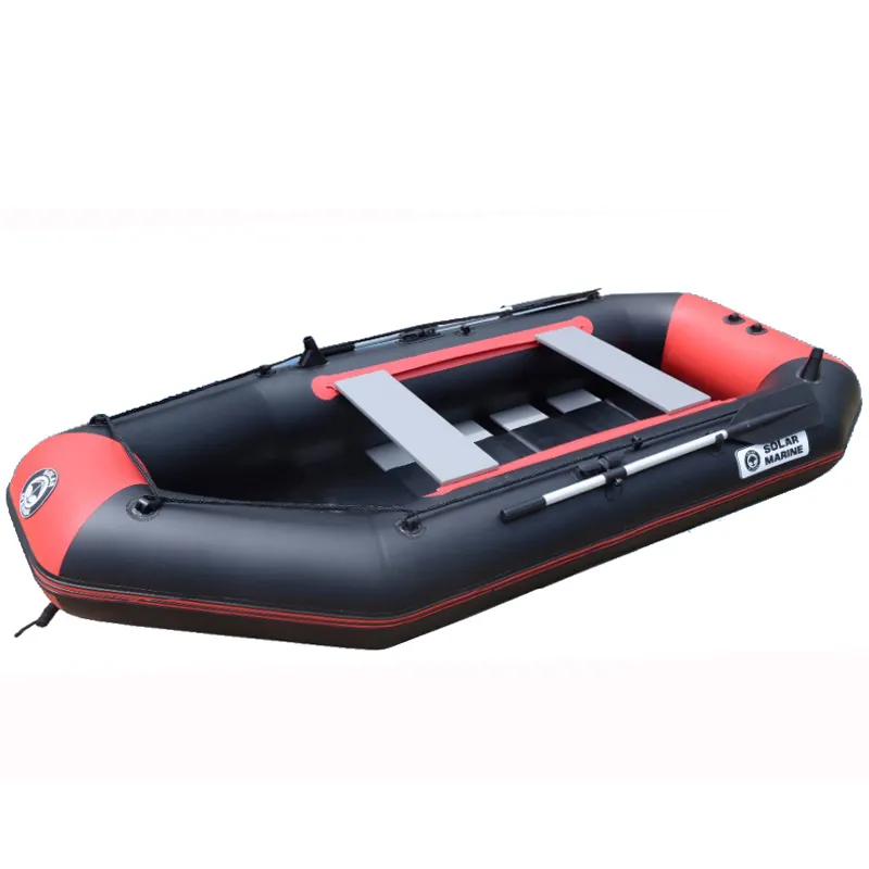 Best price 3.3 m 5 Person PVC Inflatable canoe rowing Boat with free accessories