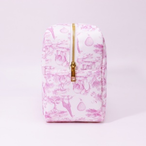 Custodia per trucco in Nylon francese impermeabile con cerniera per trucco e trucco da viaggio per bambini con stampa animale borse per cosmetici - Product Image 4