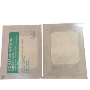 Pansement adhésif pour plaies 6cm x 7cm, tampon non adhérent, stérile, stérilisé au gaz EO, pansement médical à usage unique - Product Image 2