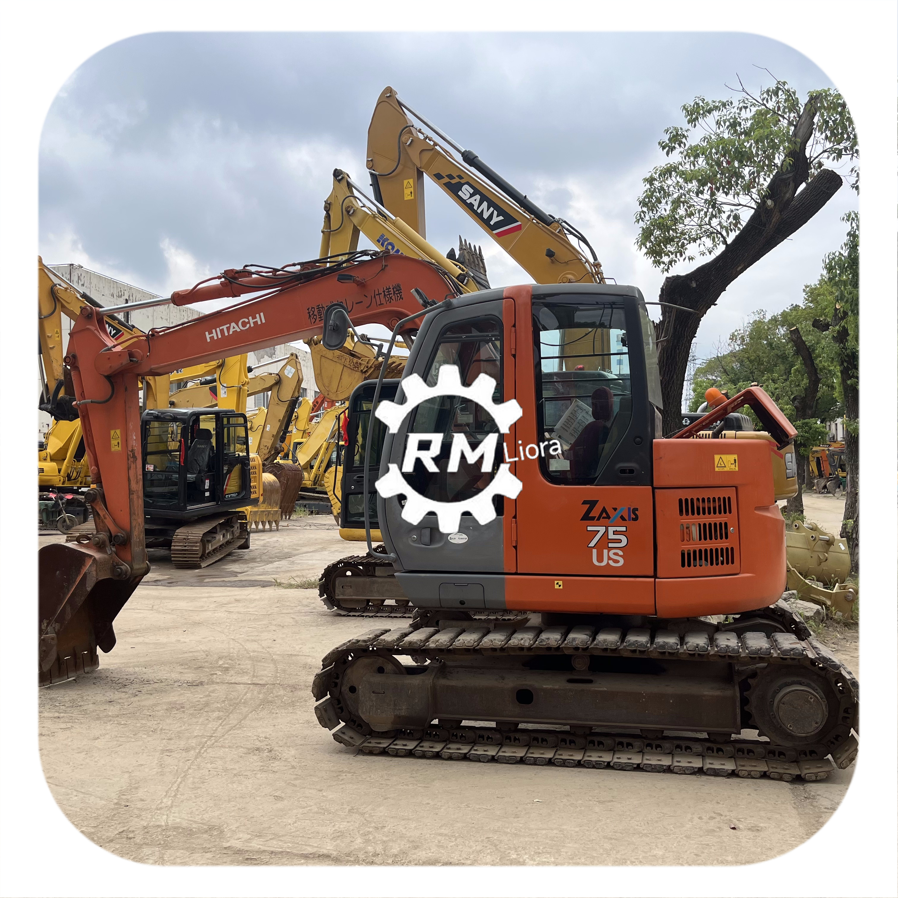 Hitachi ZX75 - High Quality Hydraulic Crawler Excavators