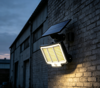 Lampu Dinding & Sorot Sensor LED 210/256 Tipe Split Tahan Air IP65 untuk Gudang, Konstruksi ABS & Aluminium
