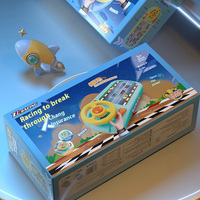 Jouet interactif éducatif de volant d'enfants de jeu d'aventure de course de voiture de table de simulation pour le bébé d'enfants