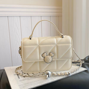 Bolso de Cadena Estilo 2026, Bolso de Mano Pequeño con Patrón de Diamantes Bordados, Bolso Bandolera - Product Image 1