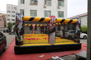 Équipement portatif gonflable extérieur de terrain de jeu d'arène de terrain de football de nouvelle conception-terrain de football et <span class=keywords><strong>château</strong></span> - Product Image 3