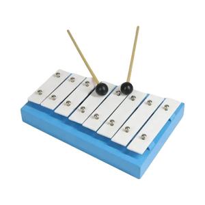 <span class=keywords><strong>Xylophone</strong></span> soprano en bois bleu de haute qualité, professionnel, avec 8 touches métalliques pour adultes et enfants, <span class=keywords><strong>xylophone</strong></span> en bois - Product Image 4