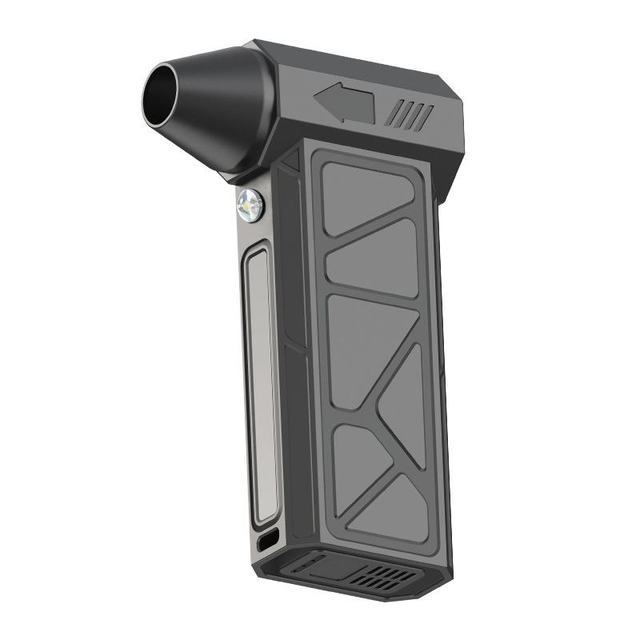 2025 New Arrival Electronic Rechargeable Handheld Mini Turbo Jet Air Duster Blower for Dust Blowing Car Drying Turbo Jet Fan