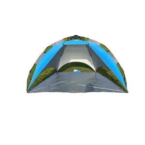 Auvent extérieur pêche simple double bord de mer crème solaire simple tente