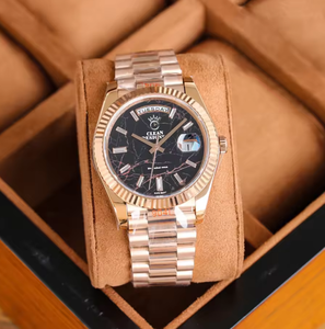 Özelleştirilmiş 18 Ayar Gerçek Altın 3255 Mekanizma 12A Kalite 40mm Ağırlıklı Işıklı Su Geçirmez Mekanik Saat - Product Image 5