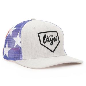 Casquette de camionneur en coton à 6 panneaux, broderie, visière incurvée, chapeau de haute qualité, vente en gros - Product Image 3