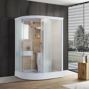 XNCP moderno completo integrato prefabbricato unità bagno WC con lavabo e box doccia modulare doccia