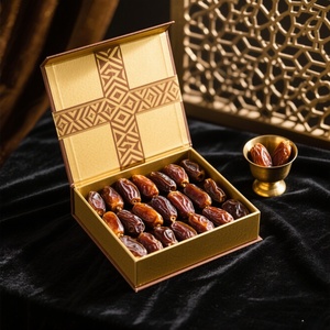 Hộp quà tặng ngày lễ Ramadan bằng bìa cứng vàng, đóng kín bằng nam châm UV 2mm, kiểu Hồi giáo Ả Rập Xê Út, dùng để đựng thực phẩm, đặc biệt là sôcôla. - Product Image 4