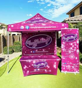 Carpa Personalizada para Ferias Comerciales, Carpa para Exposiciones, 10x10 Pies, Stands para Ferias Comerciales - Product Image 1