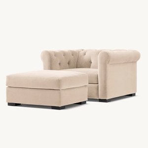 Ensemble de canapés-lits pour hall d'hôtel cinq étoiles - Mobilier moderne de luxe pour salon et chambre d'appartement à usage commercial - Product Image 6