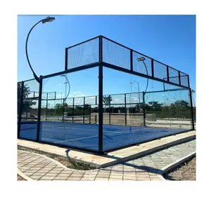 Hot sale paddle tennis court supplier artificial turf for padel tennis court portable paddle tennis court for sale