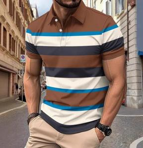 New wholesale summer <b>t</b>-<b>shirts</b> men's collared <b>shirts</b> polo <b>shirts</b> golf polo <b>shirts</b> men's business casual short sleeves - Product Image 2