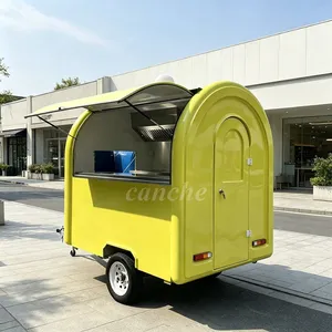 Carrito de Comida Móvil para Café y Desayuno de 2.2m, Remolque para Helados y Postres, Ideal para Campamentos, en Oferta en la UE - Product Image 1