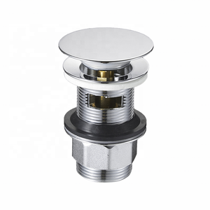 Fabbrica su misura in ottone lavello Pop-Up lavabo scarico Click Clack scarico dei rifiuti del bagno con Overflow - Product Image 1