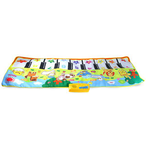 135*58cm tapis de Piano de grande taille enfants tapis de clavier de Piano de <span class=keywords><strong>sol</strong></span> musical avec 8 sons d'instruments <span class=keywords><strong>musique</strong></span> danse tapis de jeu tactile - Product Image 2
