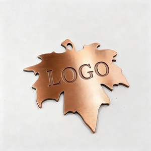 Étiquette métallique en cuivre sur mesure de qualité supérieure, étiquette d'emballage pour équipement haut de gamme, <span class=keywords><strong>plaque</strong></span> décorative, service OEM disponible, coût - Product Image 1