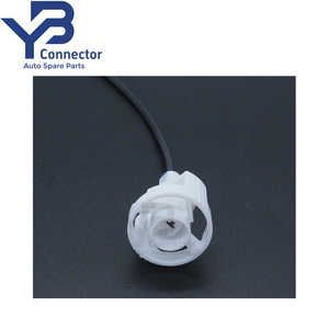 Разъем YB DJ7011QA-2.8-21, белый, водонепроницаемый, гнездовой, серия 2.8, для жгутов проводов - Product Image 2