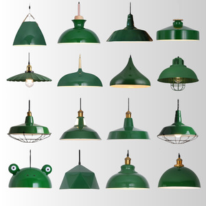 Lampes suspendues en <span class=keywords><strong>fer</strong></span> forgé vert, style vintage loft, luminaire suspendu nordique rétro industriel pour restaurant, bar - Product Image 6