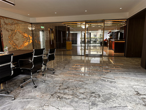 Mờ Backlit <span class=keywords><strong>Onyx</strong></span> Padora Trắng phiến đá cẩm thạch patagonia phiến đá cẩm thạch cho bảng Top - Product Image 4