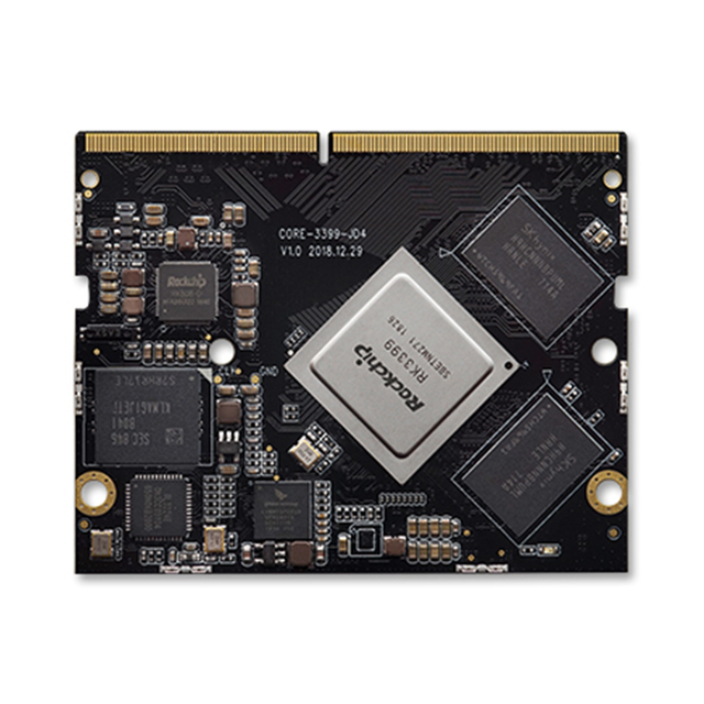 Firefly Core-3399-JD4 RK3399 Six-core AI Core Board NPU Artificial Intelligence Edge Computing Android Linux Industrial Panel