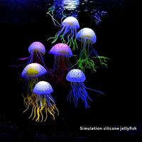 Ornement de corail artificiel en silicone pour aquarium PKY, plante aquatique sous-marine, anémone de mer