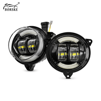Phare LED BORSKE pour Can-Am Outlander Gen2 500 650 800R MAX 2012-2018, faisceau de conduite, lampe de position, éclairage ATV