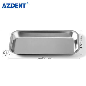 Vassoi in metallo di alta qualità strumenti da laboratorio strumenti per forniture chirurgiche vassoi in metallo per clinica odontoiatrica - Product Image 2