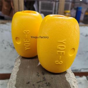 Yqe vàng 4x3 inch Float Dây Phao EVA3 đánh dấu câu cá phao Neo Phao cho Kayak Trail Dock - Product Image 4