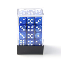 Ensemble de dés MINI à 6 faces de 12 mm, motif marbre perlé OEM, lot de 36, avec boîte en plastique et boîte en papier personnalisée