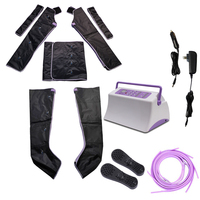 Appareil de pressothérapie lymphatique 3 en 1, bottes de thérapie par compression, machine de drainage lymphatique