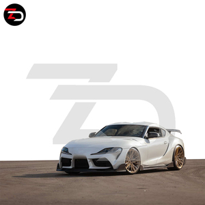 Vente flash Kit carrosserie en fibre de carbone de style Aimgain pour GR <span class=keywords><strong>Supra</strong></span> <span class=keywords><strong>MK5</strong></span> A90 J29 avec lèvres de jupe latérale avant, diffuseur arrière, aileron de coffre - Product Image 1