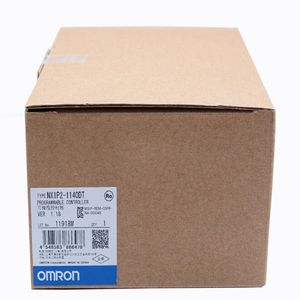Unidad de CPU NX1P2-1140DT, 1.5MB de Programa, Control de Movimiento de 32 Ejes, 40 Puntos de Entrada/Salida PNP, 24VDC PLC, Amplia Experiencia Técnica con Deep-r - Product Image 1