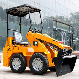 Minicargadora de 920 kg con motor St490r, con ruedas/cadenas, para uso doméstico, fácil de operar - Product Image 5