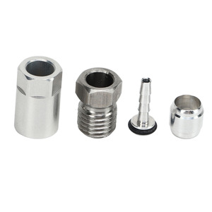 Kit <span class=keywords><strong>de</strong></span> raccords olives pour <span class=keywords><strong>tuyau</strong></span> hydraulique <span class=keywords><strong>de</strong></span> vélo, ensemble d'inserts pour <span class=keywords><strong>tuyau</strong></span> <span class=keywords><strong>de</strong></span> <span class=keywords><strong>frein</strong></span> pour FORMULA R1 R1R RR1 RX, modification DIY - Product Image 5