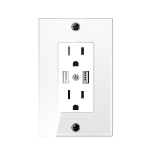 米国市場向け<span class=keywords><strong>IoT</strong></span>スマートホームオートメーションWIFIスマートダブル電源コンセント - Product Image 3