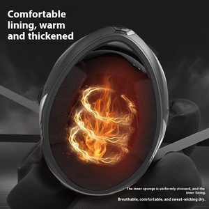 <span class=keywords><strong>Casco</strong></span> Elettrico per Auto da <span class=keywords><strong>Uomo</strong></span> e Donna, <span class=keywords><strong>Casco</strong></span> <span class=keywords><strong>Integrale</strong></span> per <span class=keywords><strong>Moto</strong></span> Quattro Stagioni, Doppio Specchio, Caldo per l'Inverno, Materiale PP, Nuovo - Product Image 4