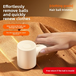 Mini <span class=keywords><strong>rasoir</strong></span> électrique portable pour éliminer les bouloches, les peluches et les poils des vêtements, des pulls et autres textiles - Product Image 5