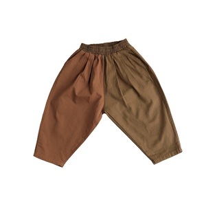 Leggings unisexes en coton et chanvre pour enfants, pantalon décontracté à empiècements style radis pour le printemps et l'automne, vêtements de mode pour bébés garçons et filles - Product Image 1