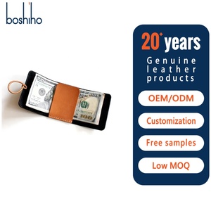 For Men's Slim <b>RFID</b> <b>Blocking</b> Money Clip <b>Wallet</b> Short Nylon Lining Receipt Holder Travel Presenter - Product Image 1