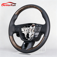 Volant en cuir imitation bois personnalisé pour Toyota Crown nouvelle génération, style amélioré