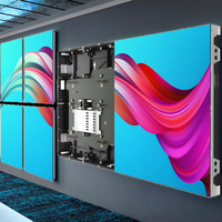 Écran vidéo mural interne miniature HIGHCob Gob 8K, modules LED fins P0.9/P1.2/P1.5 avec étanchéité IP66 et garantie de 5 ans