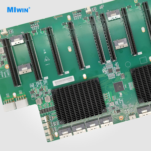 Brand New 11 khe cắm 2 * pcie4.0 chuyển đổi Chip GPU Expander Baseboard hỗ trợ 8 thẻ 10 thẻ gpus X16 khe cắm cho tốc độ cao tính toán - Product Image 4